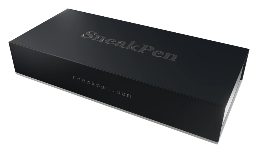 The SneakPen Solo box, closed.